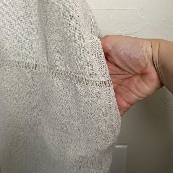 ASTR the Label Off Shoulder Shift Dress Beige Khaki‎ Knit Size Medium - Picture 4 of 11